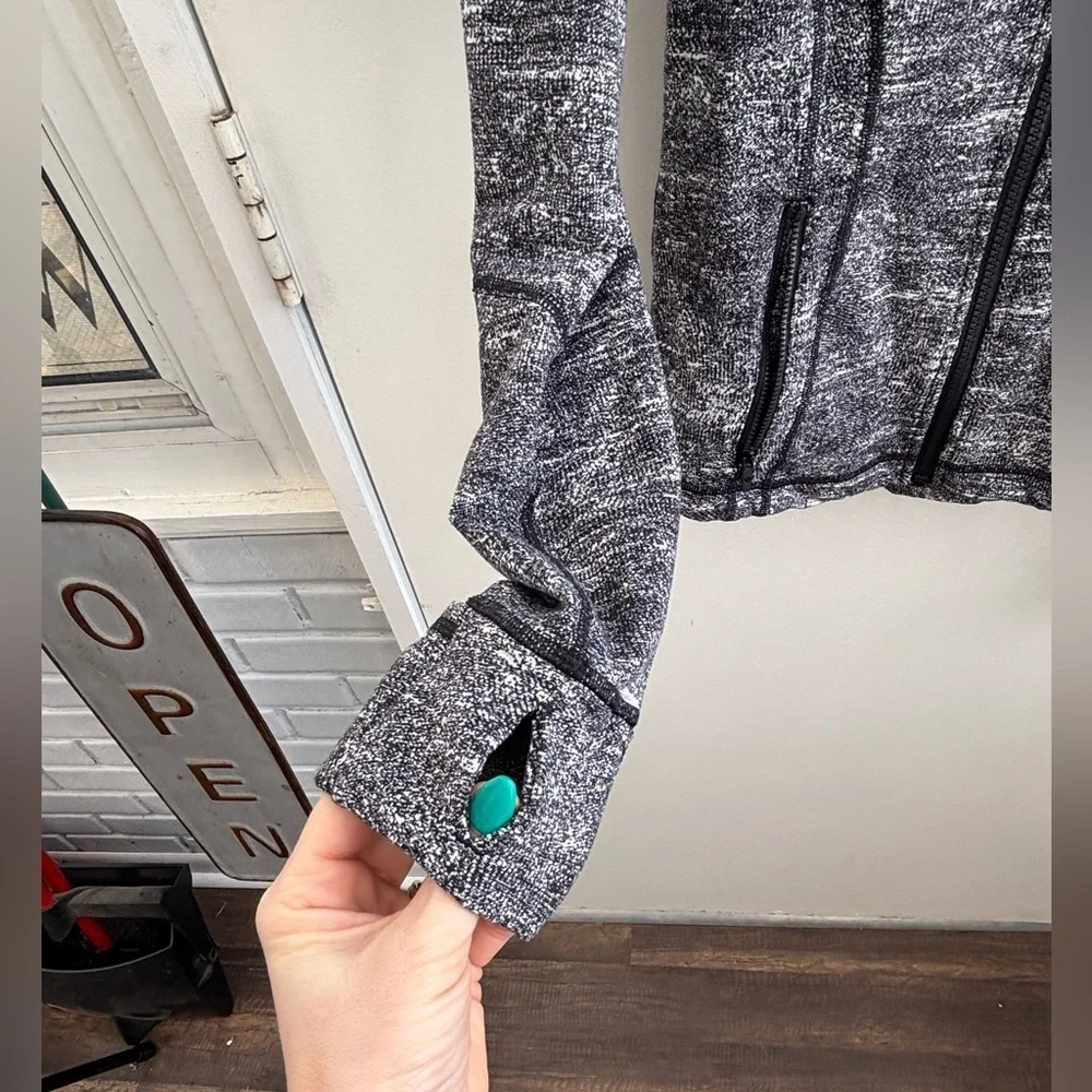 Lululemon Women’s Jacquard Define Zip Jacket 8 athleisure workout‎ yoga travel